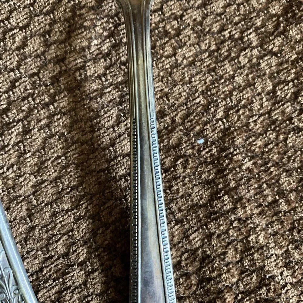 Mixed lot N S C Serving Spoon R C Co Serving Fork